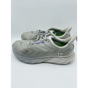 Hoka One One Womens Arahi 6 Blue Running Comfort Shoes Sneakers Size 9.5 D Wide